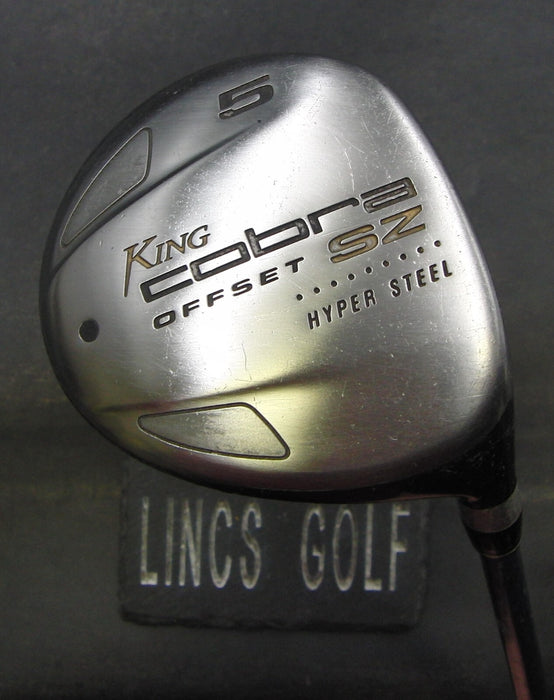 Ladies King Cobra Offset SZ Hyper Steel 5 Wood Ladies Graphite Shaft Lamkin Grip