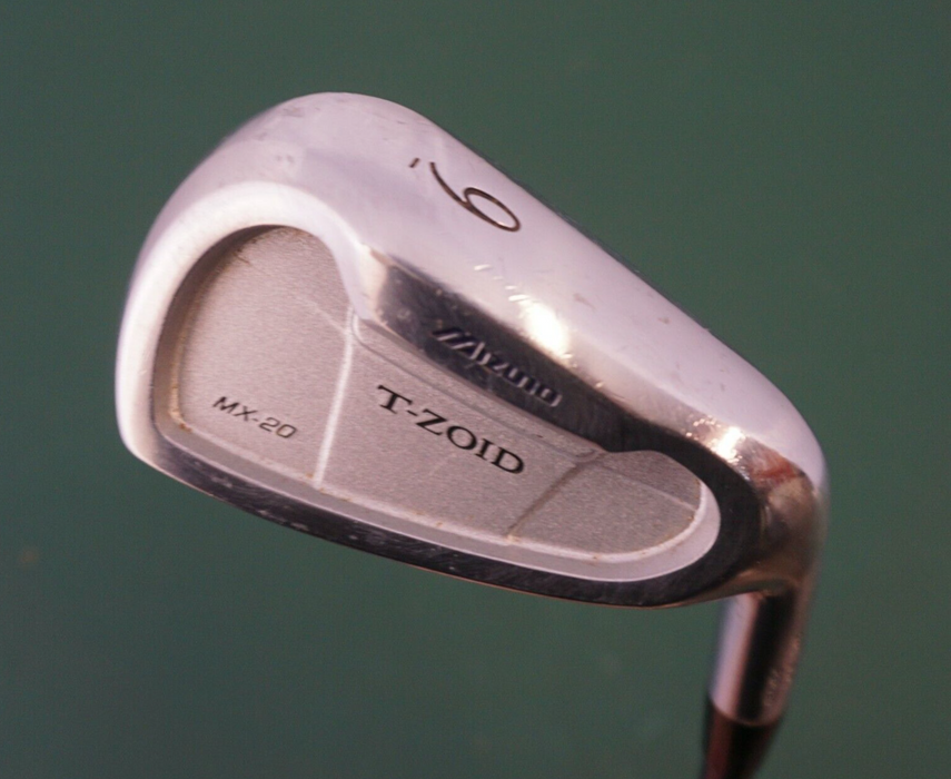 Ladies Mizuno MX-20 T-Zoid 9 Iron Ladies Graphite Shaft Mizuno Grip