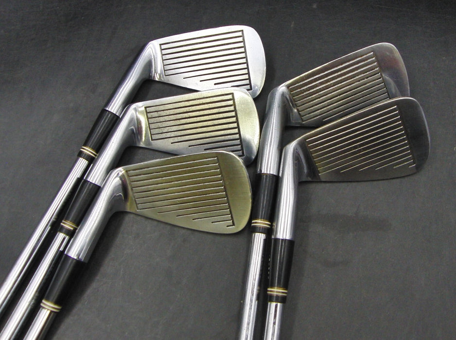 Set of 5 x MacGregor Tourney Irons 6-10 Regular Steel Shafts Unbranded Grip