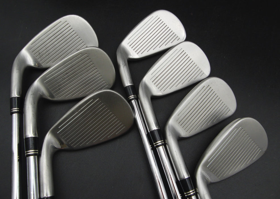 Set of 7x TaylorMade Burner Japanese Model Irons 5-PW+AW Stiff Steel Shafts*