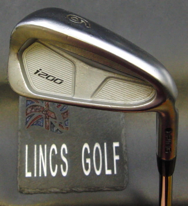 Ping i200 Black Dot 6 Iron Regular Steel Shaft Lamkin Grip