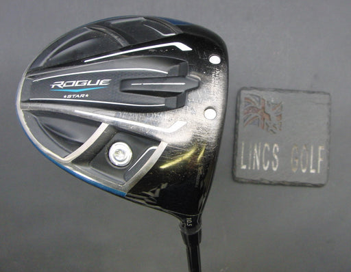 Callaway Rogue Star 10.5° Driver Stiff Graphite Shaft Tour Edge Grip