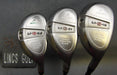 Set of 3 Akira UI 18° 2+21° 3+24° 4 Hybrids Regular Graphite+Stiff Steel Shafts