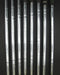 Set of 8x John Letters The Master Model Irons 3-PW Regular Steel Shafts