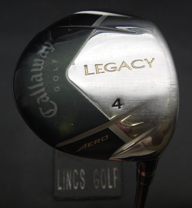 Callaway Legacy Aero 4 Wood Stiff Graphite Shaft Callaway Grip