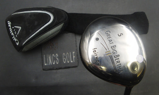 Callaway Great Big Bertha II 5 Wood Regular Graphite Shaft Callaway Grip + HC