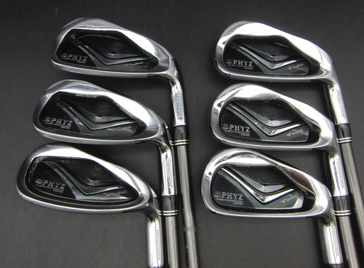 Set of 6x Bridgestone PHYZ 5-9 Irons + Gap Wedge Regular Graphite Shafts