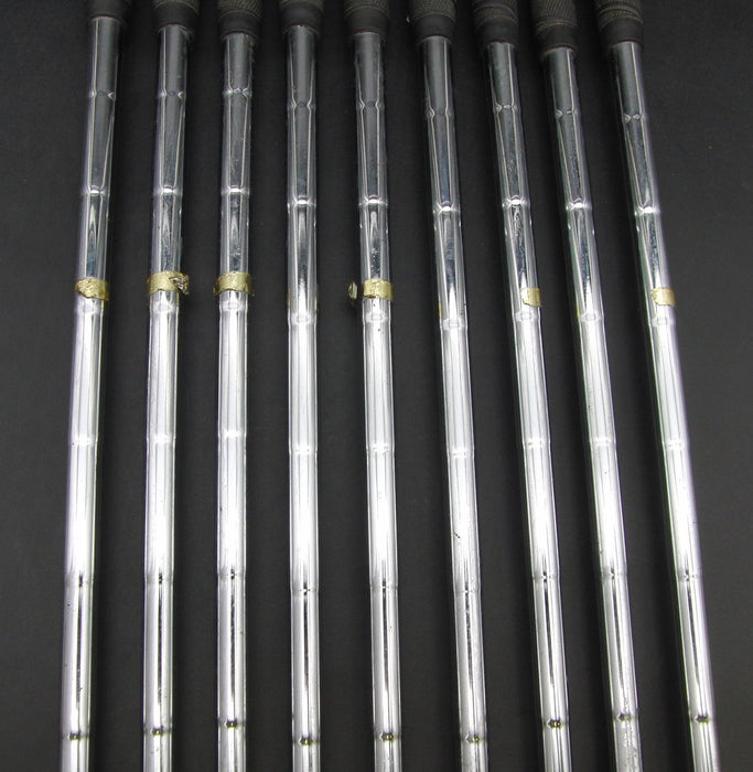 Set of 9x Slazenger Accu-Power 3-SW Irons Regular Steel Shafts Black Grips