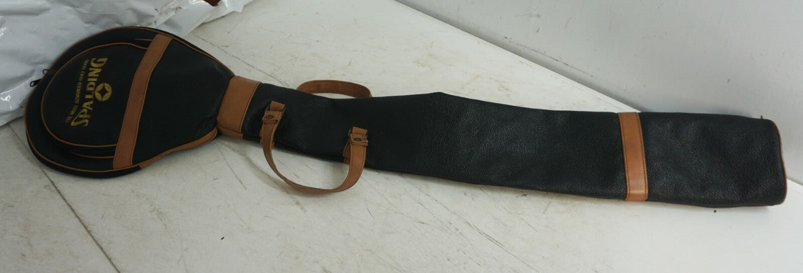 Vintage Spalding Carry Golf Clubs Bag