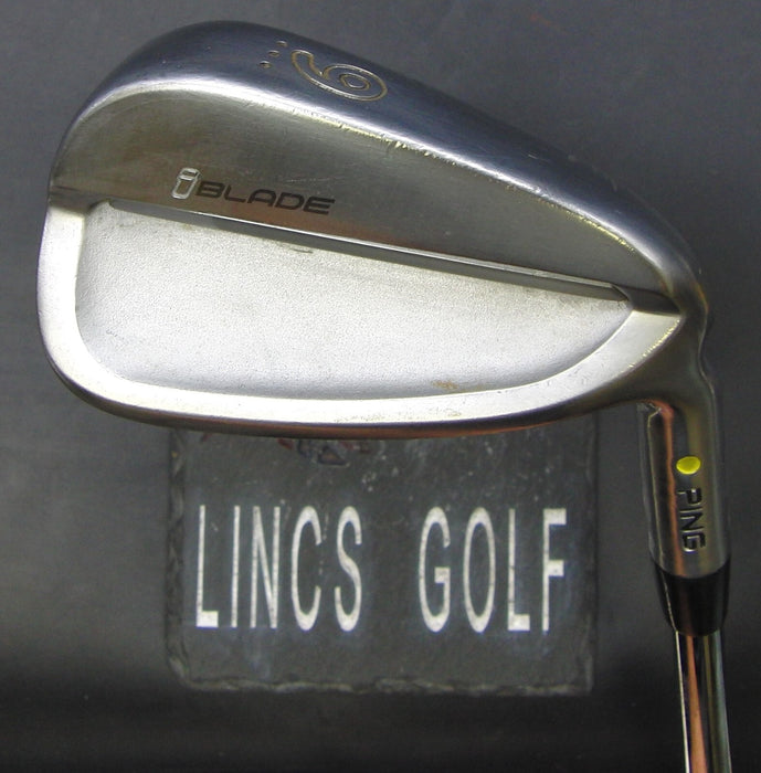 Ping i Blade Yellow Dot 9 Iron Stiff Steel Shaft Golf Pride Grip