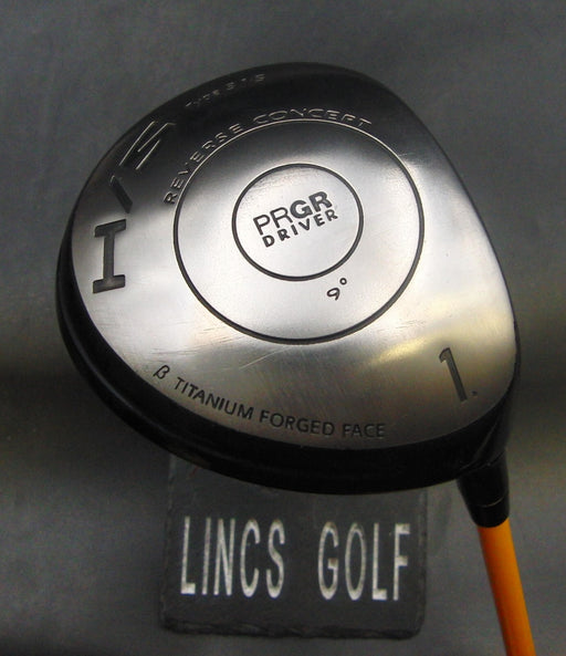 PRGR H/S Type 315 Reverse Concept 9° Driver Regular Graphite Shaft & H/C