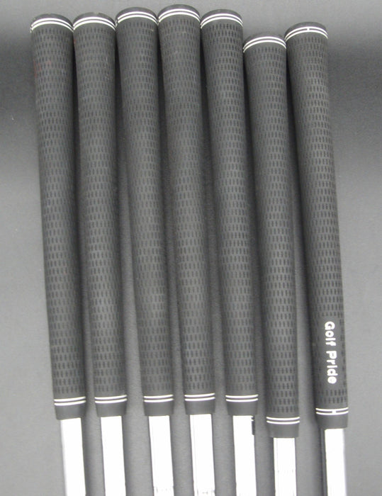 Set of 7x Srixon ZR-600 Forged Irons 4-PW Regular Steel Shafts GolfPride Grips*