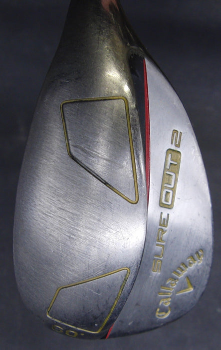 Callaway Sure Out 2 60° Lob Wedge Stiff Steel Shaft Cadero Grip*