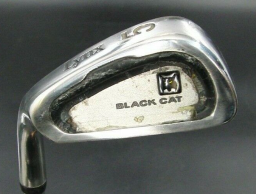 Left Handed Lynx Black Cat 5 Iron Regular Steel Shaft Lynx Grip