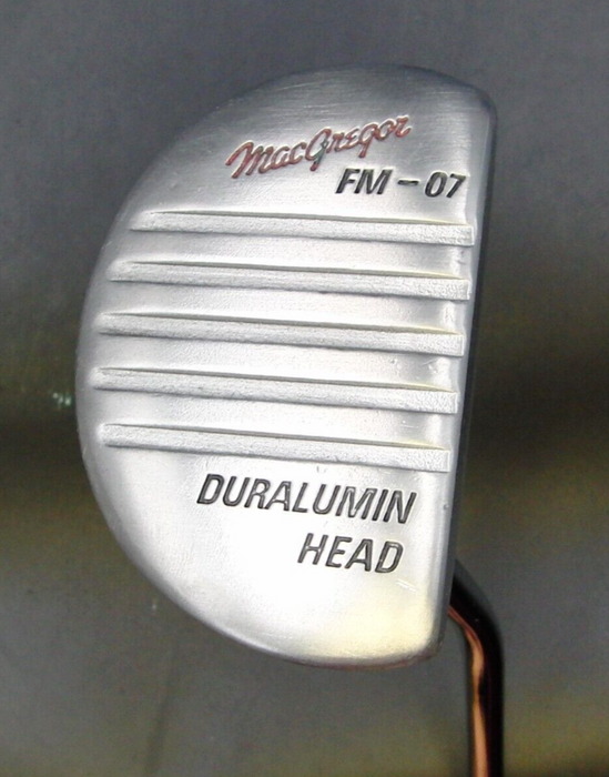 MacGregor FM-07 Duralumin Head Putter Steel Shaft Length 88cm Iguana Golf Grip