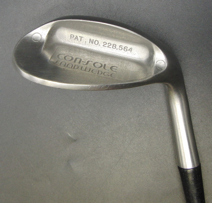 Con-Sole Pat No 228.564 Sand Wedge Regular Steel Shaft Golf Pride Grip