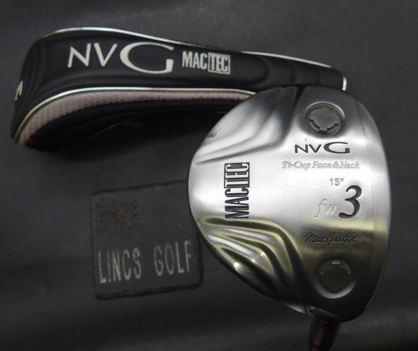 MacGregor MACTEC NVG 15° 3 Wood Regular Graphite Shaft Mactec Grip & NVG HC