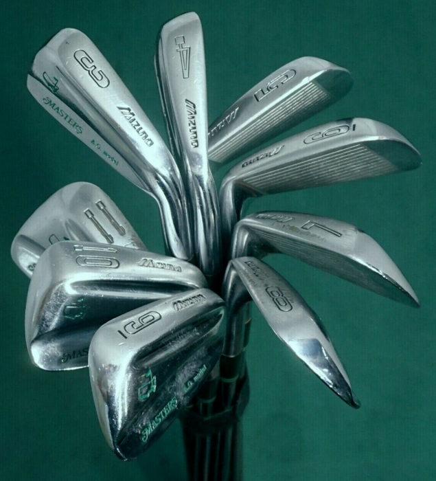 Set 9 x Mizuno Masters A.G.Model Irons 3-11 Regular Steel Shafts