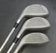 Set of 3 Mizuno iD 1,3 & 5 Woods Regular Steel Shafts Mizuno Grips