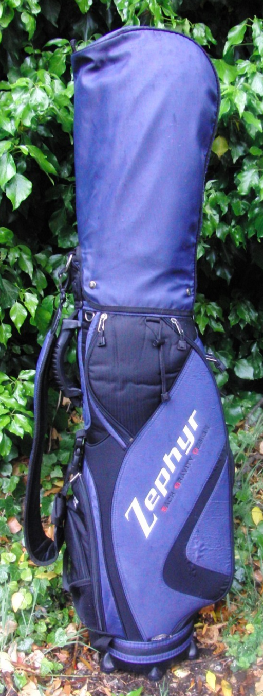 6 Division Mizuno Zephyr Golf Cart Carry Golf Clubs Bag