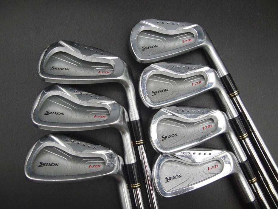Set of 7x Srixon I-701 Forged Irons 4-PW Regular Steel Shafts Srixon Grips*