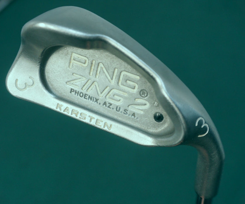 Ping Zing 2 Karsten Black Dot 3 Iron Stiff Steel Shaft Golf Pride Grip