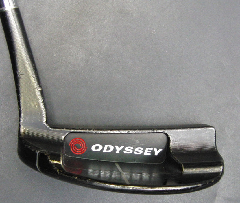 Odyssey White 9HT Damascus ix Putter Steel Shaft 87cm Length Odyssey Grip*