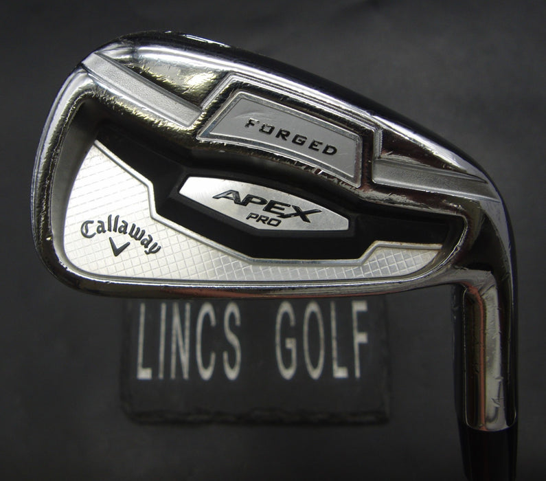 Callaway Apex Pro 16 Forged 6 Iron Stiff Steel Shaft Elite Grip