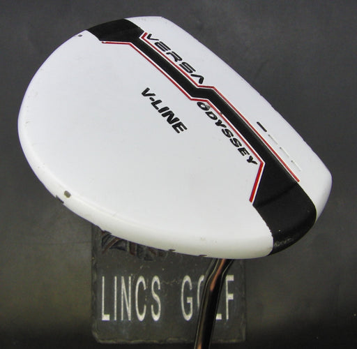 Odyssey Versa V-Line Putter 87.5cm Playing Length Steel Shaft PSYKO Grip