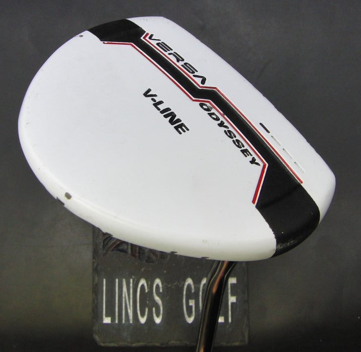 Odyssey Versa V-Line Putter 87.5cm Playing Length Steel Shaft PSYKO Grip