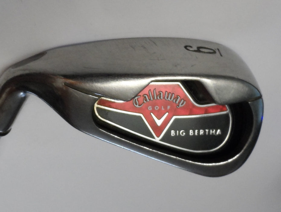 Left Handed Callaway Big Bertha 6 Iron Steel Shaft