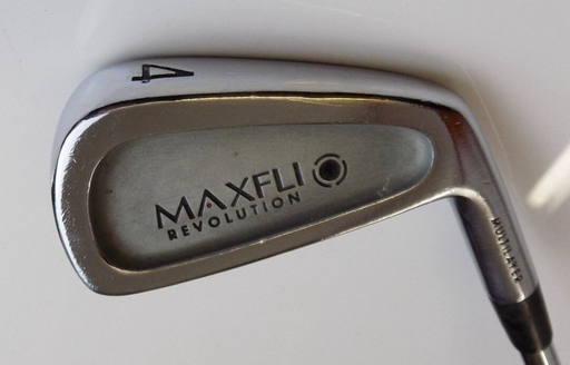 Maxfli Revolution 4 Iron True Temper R300U R Flex Steel Shaft Maxfli Grip