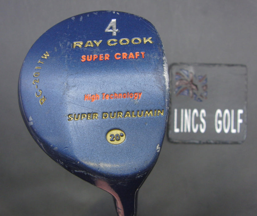 Ray Cook Super Craft High Tech 20° 4 Wood Regular Graphite Shaft Ray Cook Grip