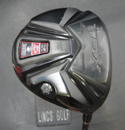 TearDrop X TDX 10° Driver Stiff Graphite Shaft Tear Drop Grip