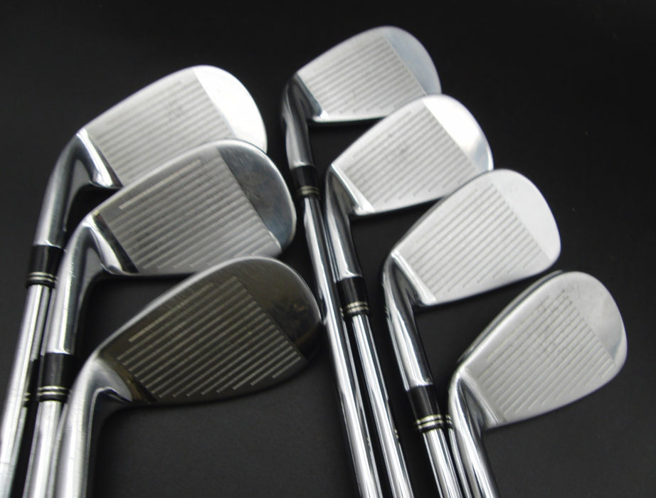 Set of 7x TaylorMade R9 SuperMax Irons 5-SW Stiff Steel Shafts With Grips*