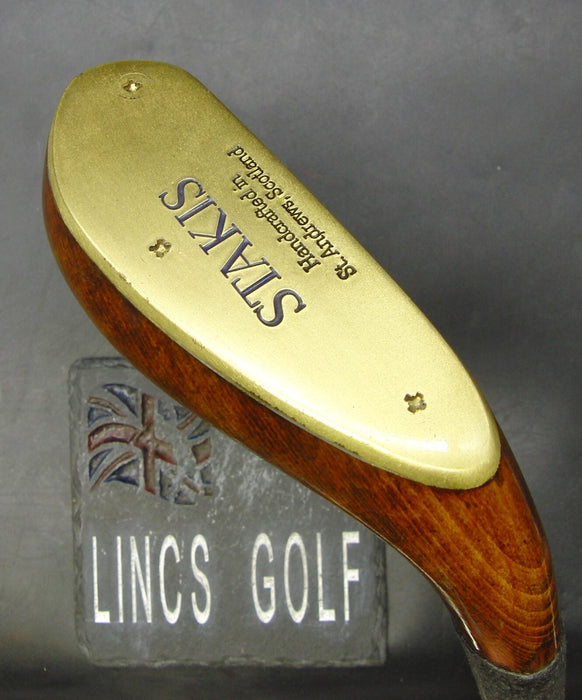 Stakis St.Andrews Putter Hickory Shaft 88cm Length Iguana Golf Grip