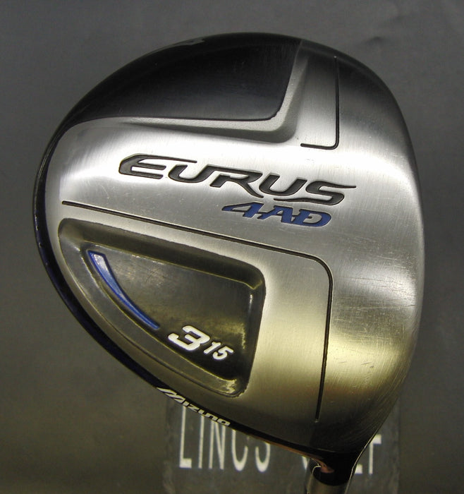 Japanese Mizuno Eurus 4AD 15° 3 Wood Regular Graphite Shaft Mizuno Grip