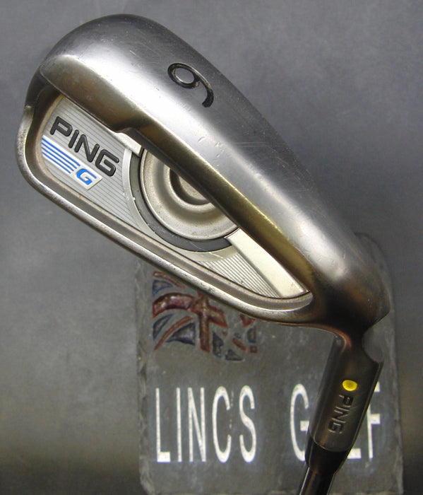 Ping G Series Yellow Dot 6 Iron Stiff Steel Shaft (Missing Weight )