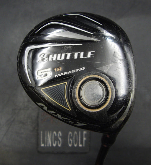 Maruman Shuttle Maraging 18° 5 Wood Regular Graphite Shaft Shuttle Grip