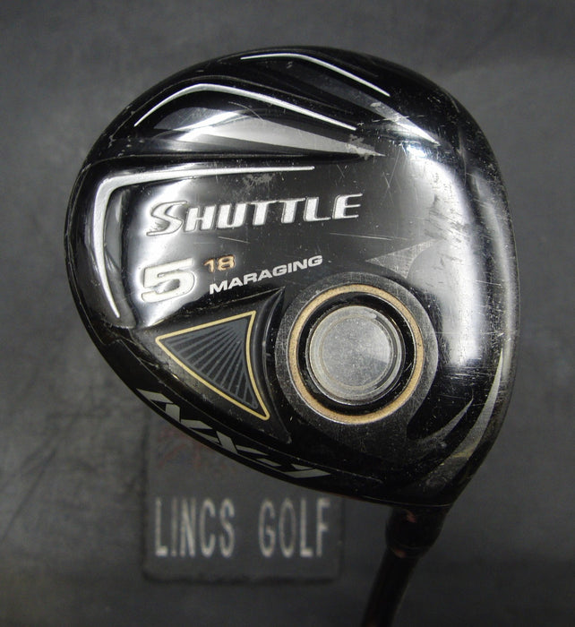 Maruman Shuttle Maraging 18° 5 Wood Regular Graphite Shaft Shuttle Grip