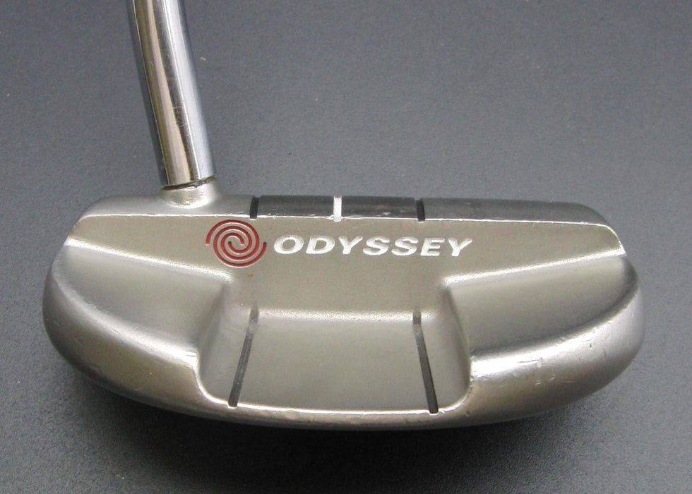 Odyssey White Steel #5 Putter Steel Shaft 81cm Length Psyko Grip + Head Cover