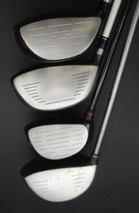 Set of 4 Golf Drivers XXIO ONOFF Daiwa GPM Stiff/Regular Graphite Shafts + Grips