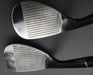 Set of 2 Cleveland CG17 Gap & Sand Wedges Stiff Steel Shafts Mixed Grips