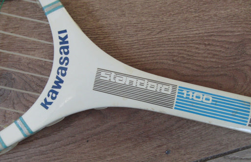 Vintage Kawasaki SS-100 Wooden Tennis Racket w/ Cover Classic Grip