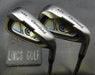 Set of 2 Cleveland CG 5 & 6 Irons Stiff Steel Shafts Cleveland Grips