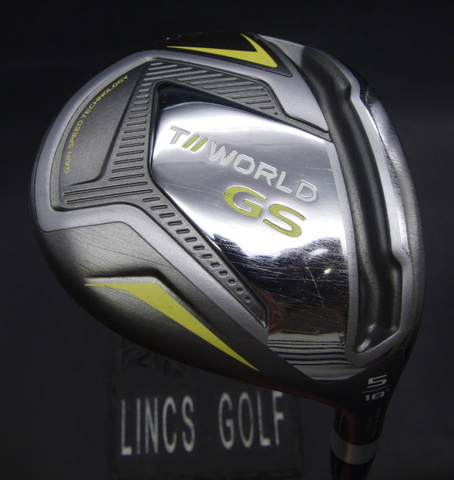 Ladies Honma T World GS 18° 5 Wood Ladies Graphite Shaft Honma Grip