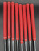 Set of 8x TaylorMade rac OS Irons 3-PW Regular Graphite Shafts Red Grips*