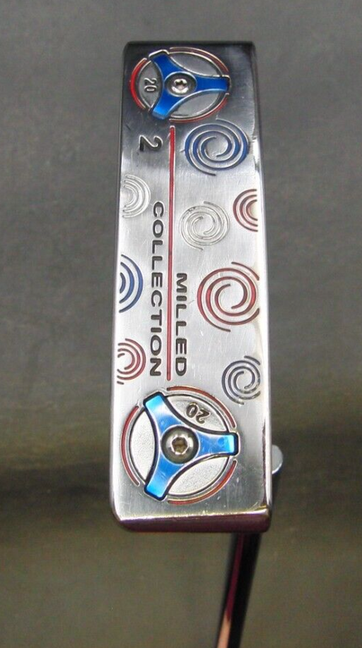Odyssey Milled Collection 2 Putter Steel Shaft 89cm Length Wrapped Grip