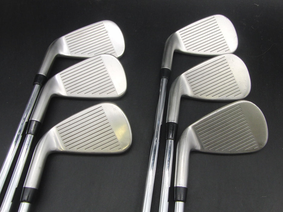 Set of 6x Callaway XR Pro 5-PW Irons Stiff Steel Shafts Golf Pride Grips*
