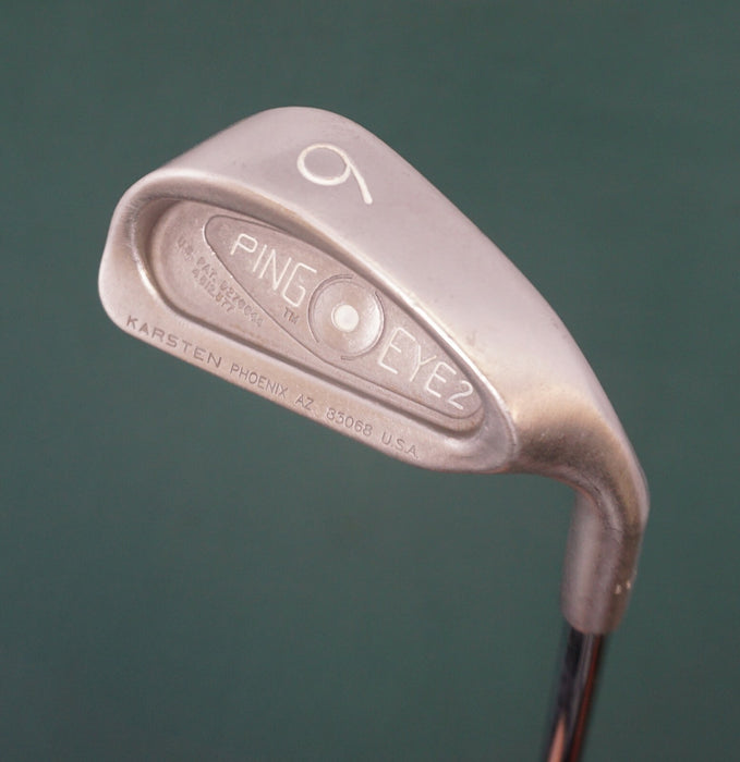 Ping Eye 2 White Dot 6 Iron Seniors Steel Shaft Chamois Grip